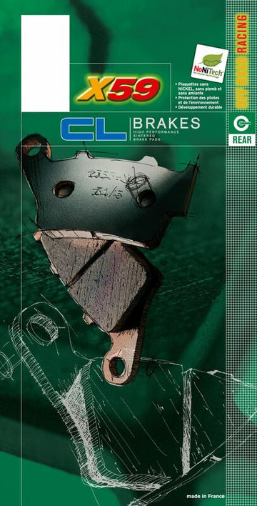 Husqvarna TE 610 [CL -bremser] - Off -Road Sinter Metal Brake Pads - 0