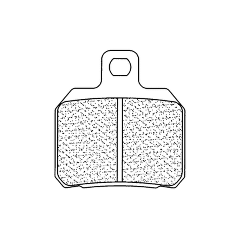 Indian til 1200 FR1200 [CL -bremser] - Racing Sintermetal Brake Pads - 2827RX3