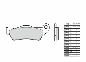 Moto Guzzi Norge 1200 [Brembo] - Bremseklodser