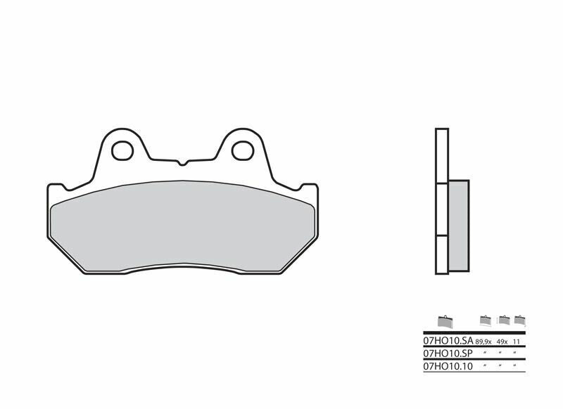 Honda NS 400 R [Brembo] - Bremseklodser