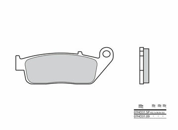 Indisk chef Dark Horse CHDH [Brembo] - Bremseklodser