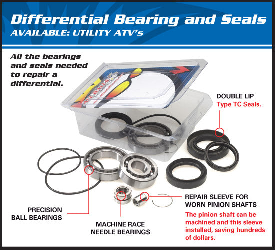 Can Am Outlander MAX 500 [2011-2014] - Differenzial Lager & Dichtungssatz