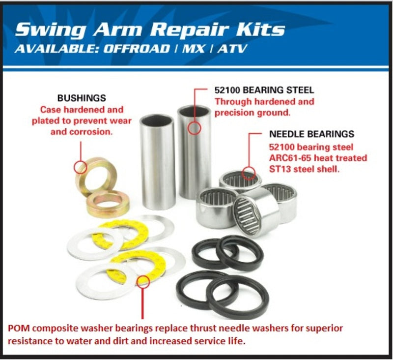Yamaha Yz 426 [ALL BALLS] - Swingarm reparationssæt Yamaha