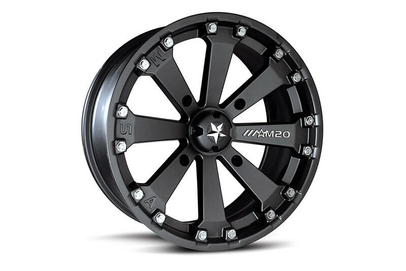Yamaha Kodiak 400 [MSA HJUL] - M20 Kore Utility Fælg - sort 14x7