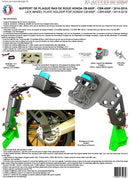 Honda CB 650 F ABS RC75 [2014-2016] - NUMMERHOLDER ADGANG DESIGN HONDA CB650F