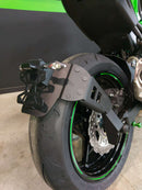 Kawasaki Z Electric [ACCESS DESIGN] - nummerpladeholder i hjulhøjde sort Kawasaki Z900