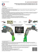 Kawasaki Z 900 [ACCESS DESIGN] - nummerpladeholder i hjulhøjde sort Kawasaki Z900