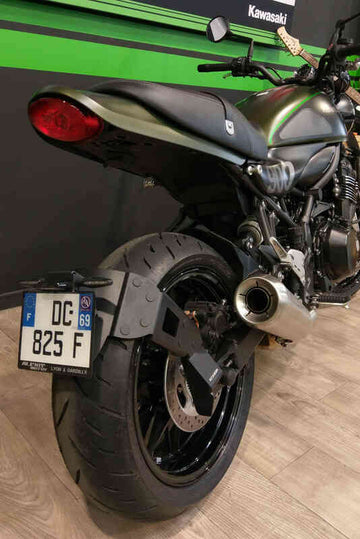 Kawasaki Z 900 Rs Se [ACCESS DESIGN] - nummerpladeholder i hjulhøjde sort Kawasaki Z900RS