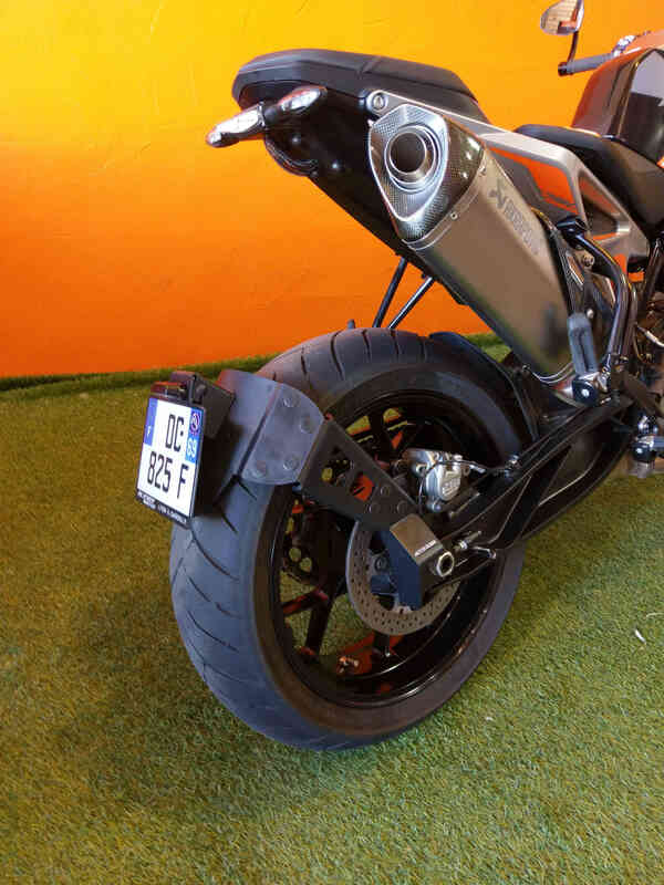 Ktm 890 Duke R [ACCESS DESIGN] - nummerpladeholder i hjulhøjde sort KTM Duke 790/890
