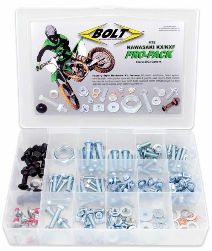 Kawasaki Kx 250 [BOLT] - PRO-BOLT sæt Kawasaki KX/KX-F 125 til 450