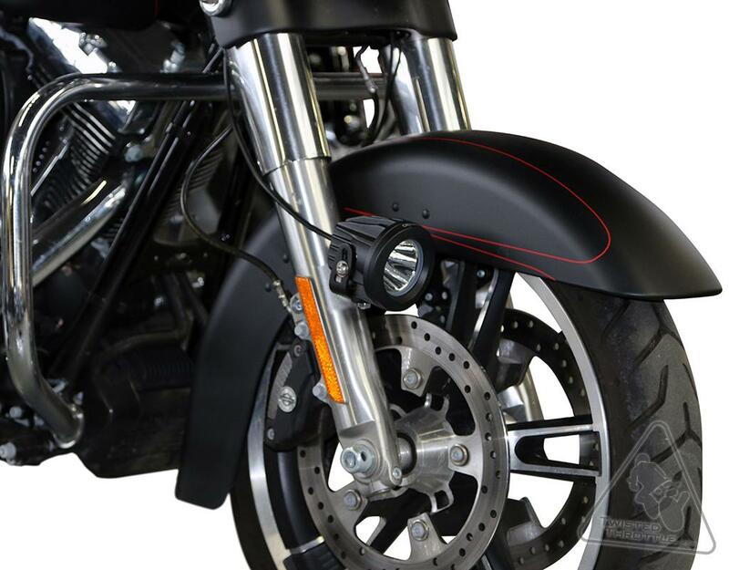 Harley Davidson Fxdwg [DENALI] - Belysningsbeslag skærm Harley Davidson