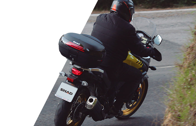 Kymco Agility 125 [SHAD] - SH46 topkasse sort 6kg 46L
