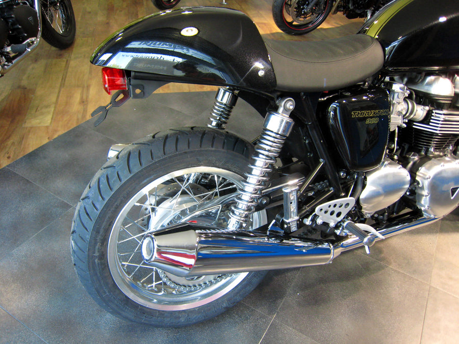 Triumph Bonneville 900 T 100 Black ABS [2017-2021] - Kennzeichenhalter Radlauf schwarz Triumph Bonneville 900