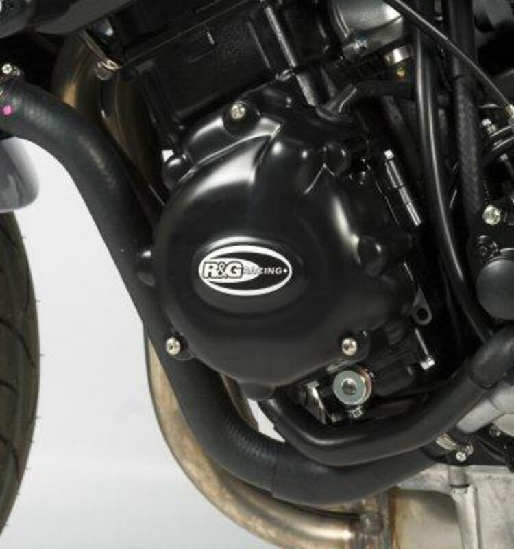 Suzuki GSR 750 SPECIAL EDITION [2014] - Venstre krumtaphusbeskytter Sort Suzuki GSR600/750