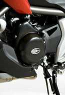 Honda NC 700 X RC63 [2012-2013] - Venstre krumtaphus kabelbeskytter Sort Honda NC700X/S