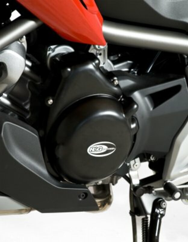 Honda NC 700 X RC63 [2012-2013] - Venstre krumtaphus kabelbeskytter Sort Honda NC700X/S