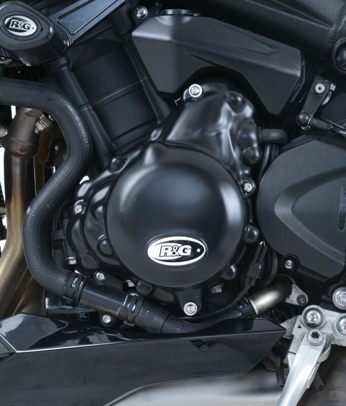 Triumph DAYTONA MOTO2 765 [2019-2020] - Venstre krumtaphusbeskytter Sort Triumph