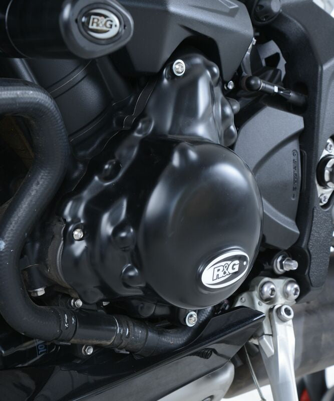 Triumph STREET TRIPLE 765 RS ABS [2017-2019] - Venstre krumtaphusbeskytter Sort Triumph