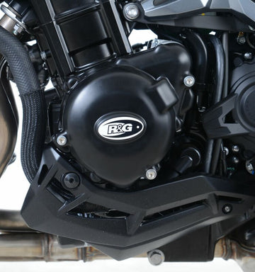 Kawasaki Z 900 ABS ZR900F [2020-2022] - Venstre krumtaphusbeskytter sort Kawasaki Z900