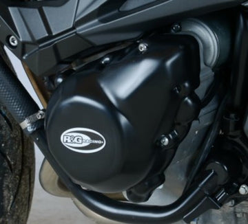 Kawasaki Z 800 E VERSION ABS SPECIAL EDITION Z800D [2016] - Venstre krumtaphusbeskyttelsesdæksel Sort Kawasaki Z800