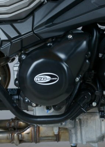 Kawasaki Z 800 Z800A [2013-2016] - Venstre krumtaphusbeskyttelsesdæksel Sort Kawasaki Z800