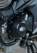 Kawasaki Z 800 E VERSION SPECIAL EDITION Z800C [2016] - Venstre krumtaphus beskyttelsesdæksel sort Kawasaki Z800
