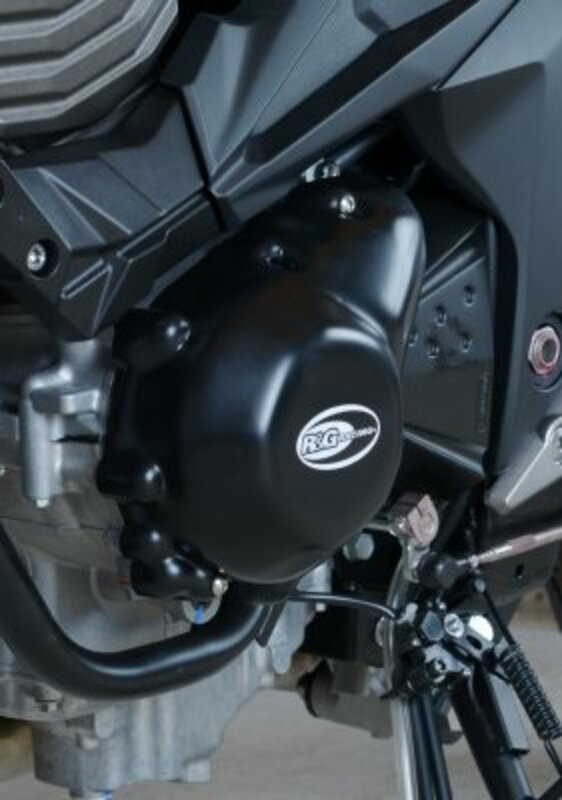 Kawasaki Z 800 ABS Z800B [2013-2016] - Venstre krumtaphusbeskyttelsesdæksel Sort Kawasaki Z800
