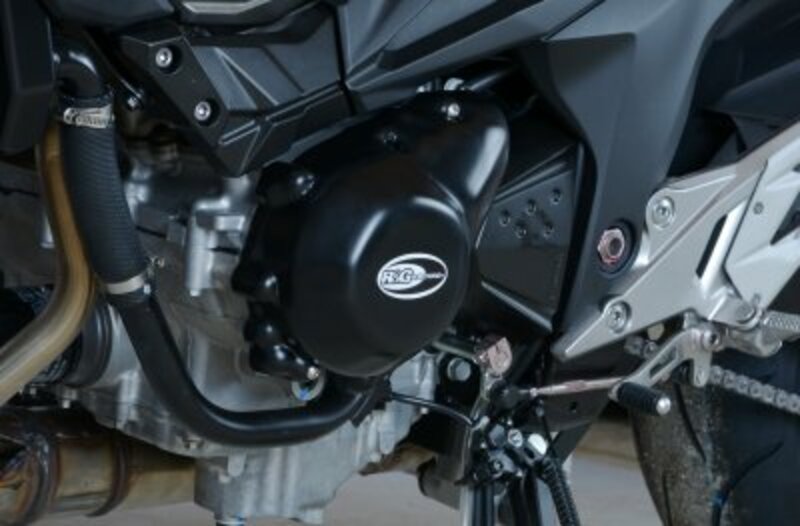 Kawasaki Z 800 E VERSION SPECIAL EDITION Z800C [2016] - Venstre krumtaphus beskyttelsesdæksel sort Kawasaki Z800