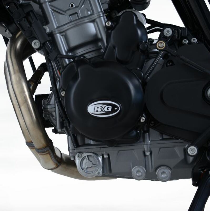 Ktm 890 DUKE [2021-2023] - Krumtaphusbeskyttelse venstre (generator) Sort KTM Duke 790