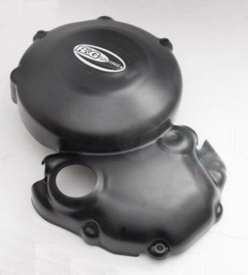 Kawasaki ER-6 N ER650A [2006-2008] - (Kobling) Højre krumtaphusbeskytter Sort