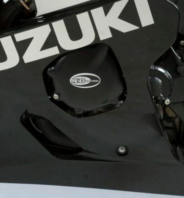 Suzuki GSX-R 600 [2004-2005] - Motorkasse Cover Protector Sort GSX-R600 (2 stk.)