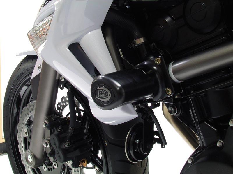 Kawasaki ER-6 F (EX 650 C) [2009-2011] - Aero-styrtbeskyttere sorte Kawasaki ER-6 N