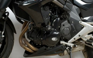Kawasaki ER-6 N ABS ER650F [2012-2016] - Aero-Crash-Protektoren Schwarz Kawasaki ER-6 N