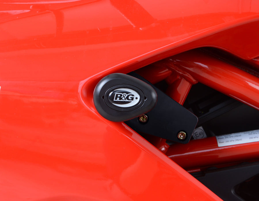 Ducati SuperSport S [2017-2024] - Aero crash puder sort med huldæksel Ducati Supersport