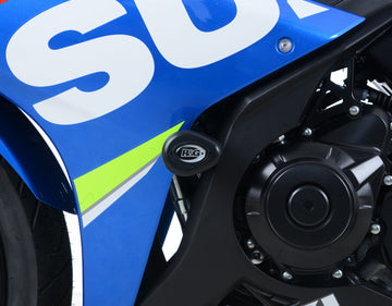 Suzuki DL 250 V-STROM ABS [2018-2021] - Aero Sturzpads schwarz (mit Bohrungsblende) Suzuki GSX250R