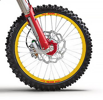 Honda CRF 450 X (PE 06) [2005-2018] - Vorderrad Komplett 21x1,60x36T