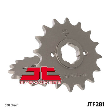 Honda XL 600 RM [JT Sprockets] - Standard stålpinion foran