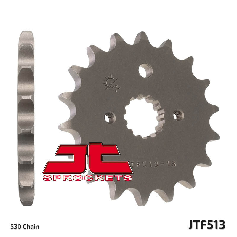 Yamaha SR 500 [JT Sprockets] - Standard stålpinion foran