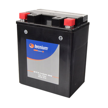 Moto Guzzi V 100 Mandello 1000 [TECNIUM] - Vedligeholdelsesfrit batteri med syrepakke - BTX14AH-BS