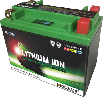 Indisk Springfield Spring [Skyrich] -Lithium-ion motorcykelbatteri