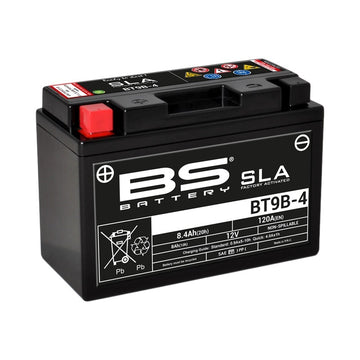 Yamaha Xt 660 Z Tenere [BS BATTERI] - SLA vedligeholdelsesfri batterifabriksaktiveret - BT9B-4