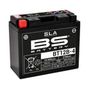 Yamaha 600 Fazer [BS BATTERI] - SLA vedligeholdelsesfrit batteri fabriksaktiveret - BT12B-4