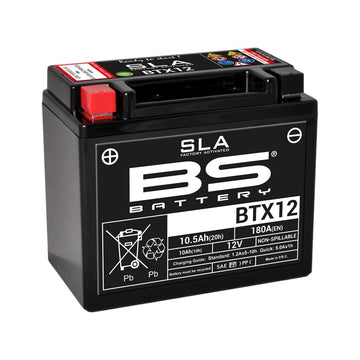 Suzuki Gsx-R 1000 [BS BATTERY] - SLA vedligeholdelsesfri batterifabrik aktiveret - BTX12
