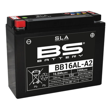 Yamaha V Max 1200 [BS BATTERI] - SLA vedligeholdelsesfri batteri fabrik aktiveret - BB16AL-A2