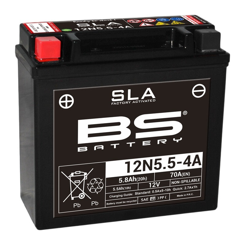 Yamaha WR 125 R [BS BATTERI] - Vedligeholdelsesfrit motorcykelbatteri