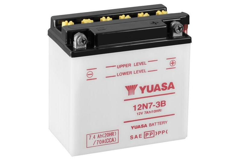 Yamaha SR 500 [Yuasa] - Motorcykelbatteri
