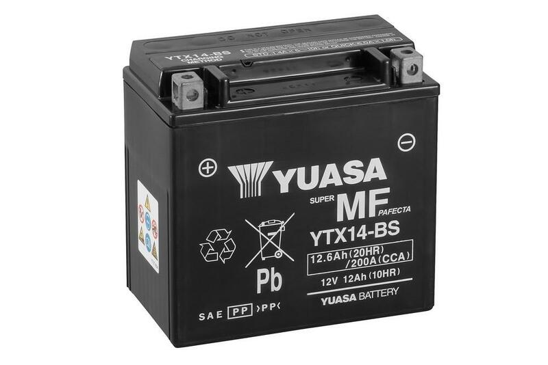 Triumph Speed ​​Triple 885i [Yuasa] - Motorcykelbatteri