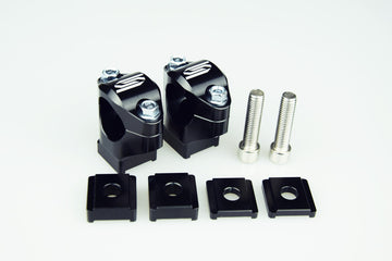 Husqvarna Te 125 [SCAR] - styrklemmer Ø28,6 mm +35 til 50 mm OE tredobbelt klemme