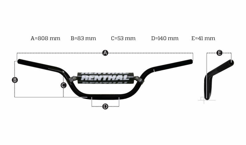 Gasgas Sm 700 [RENTHAL] - Fatbar 822 KTM Lavt styr