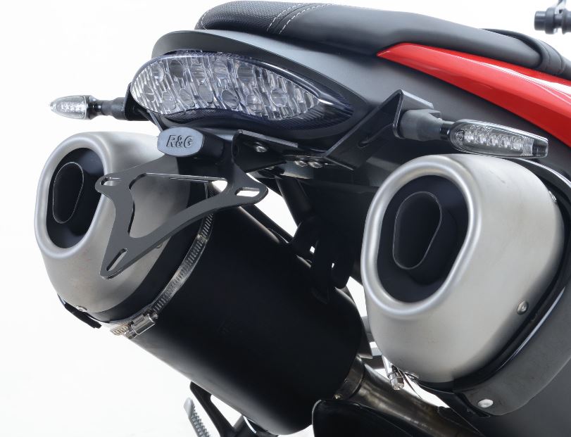 Triumph Speed ​​​​Triple 1050 R ABS [2016-2017] - Nummerpladeholder inklusive nummerpladebelysning